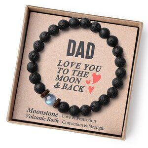 Fathers Day Gifts from Daughter Son Gift for Dad Birthday Men Bracelets Who Want